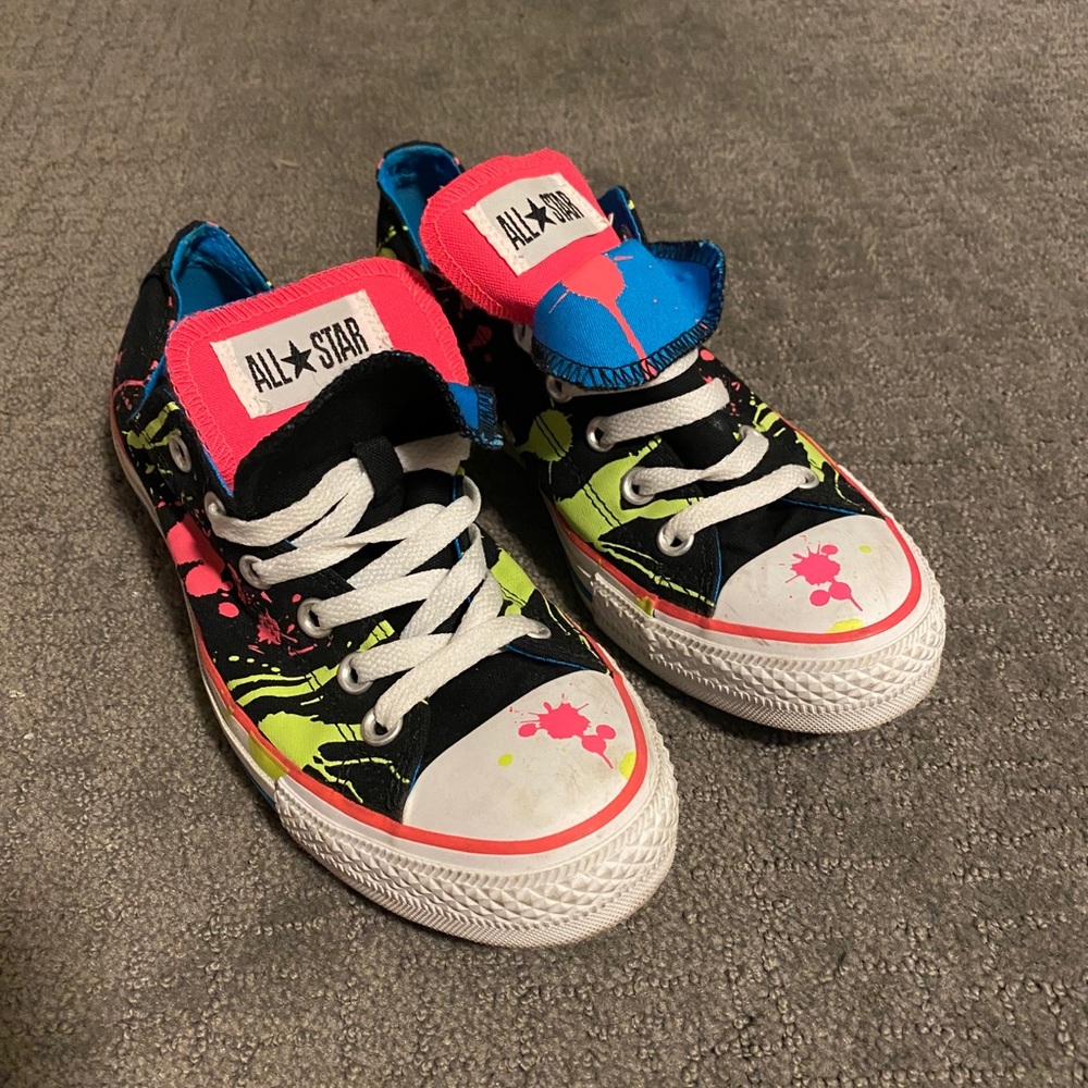 Paint Splatter Converse All Stars